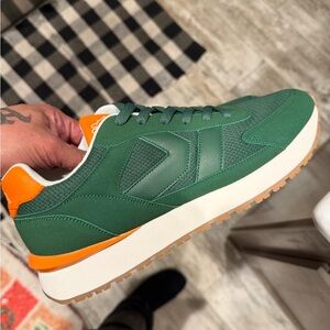 Kappa Green and Orange Athletic Shoes